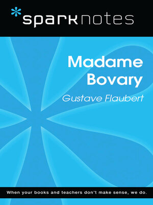 cover image of Madame Bovary (SparkNotes Literature Guide)